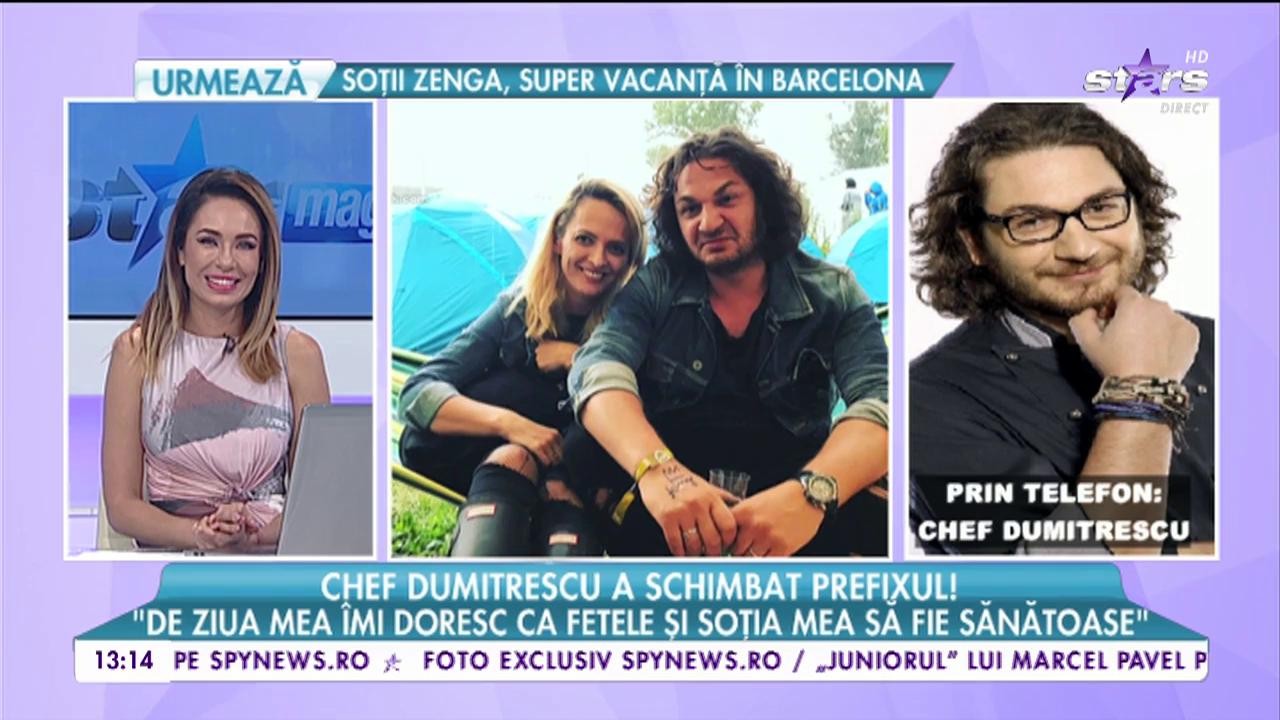 Chef Florin Dumitrescu a schimbat prefixul! "Am primit cadouri &icirc;ncă de c&acirc;nd m-am trezit"