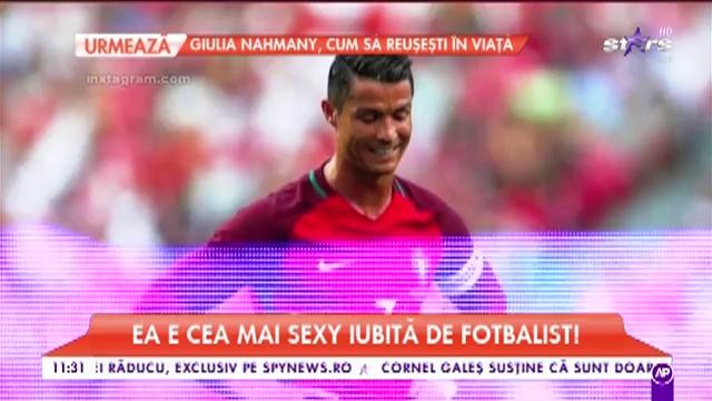 Ea e cea mai sexy iubită de fotbalist! Pentru formele ei s-au dat războaie mari &icirc;ntre cei mai ţări fotbalişti!