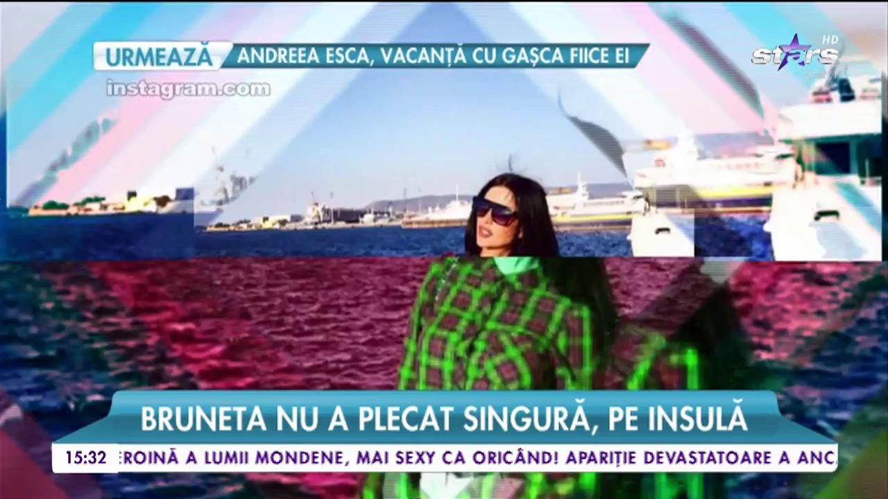 Daniela Crudu a plecat &icirc;n vacanță, &icirc;n Sicilia