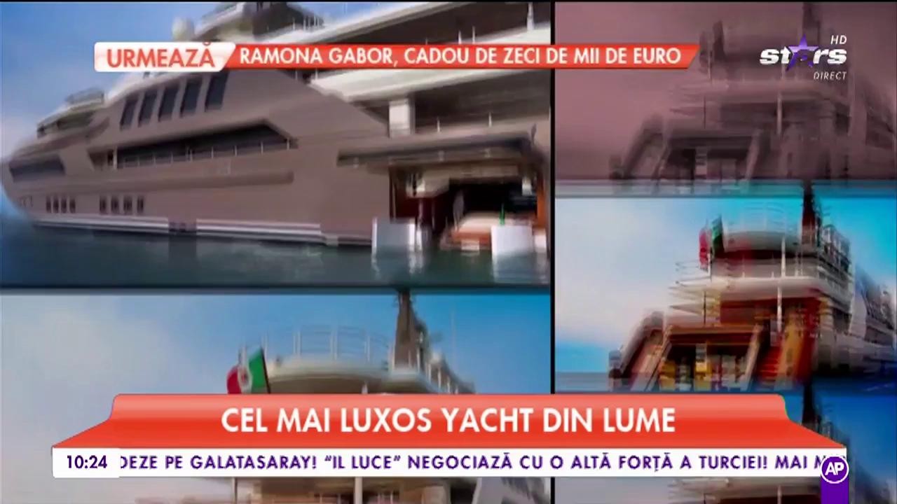 Cel mai luxos yaht. "Bijuteria apelor" costă 60 de milioane de dolari