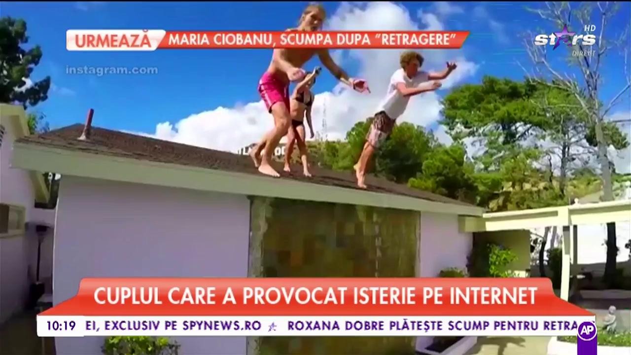 Cuplul care a provocat isterie pe internet