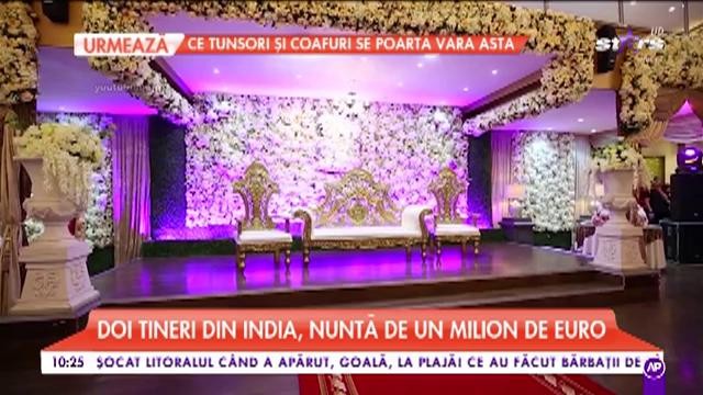 Paradă de maşini de lux la o nuntă din India