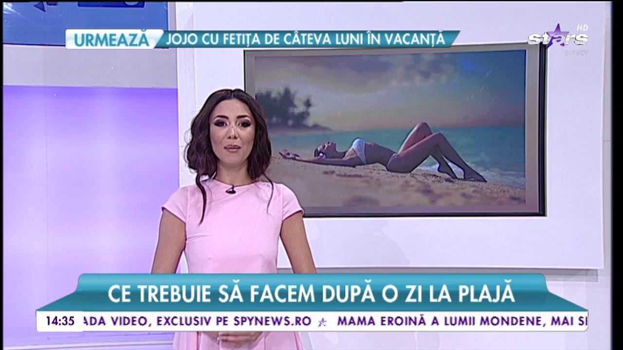 Ce trebuie să facem după o zi la plajă