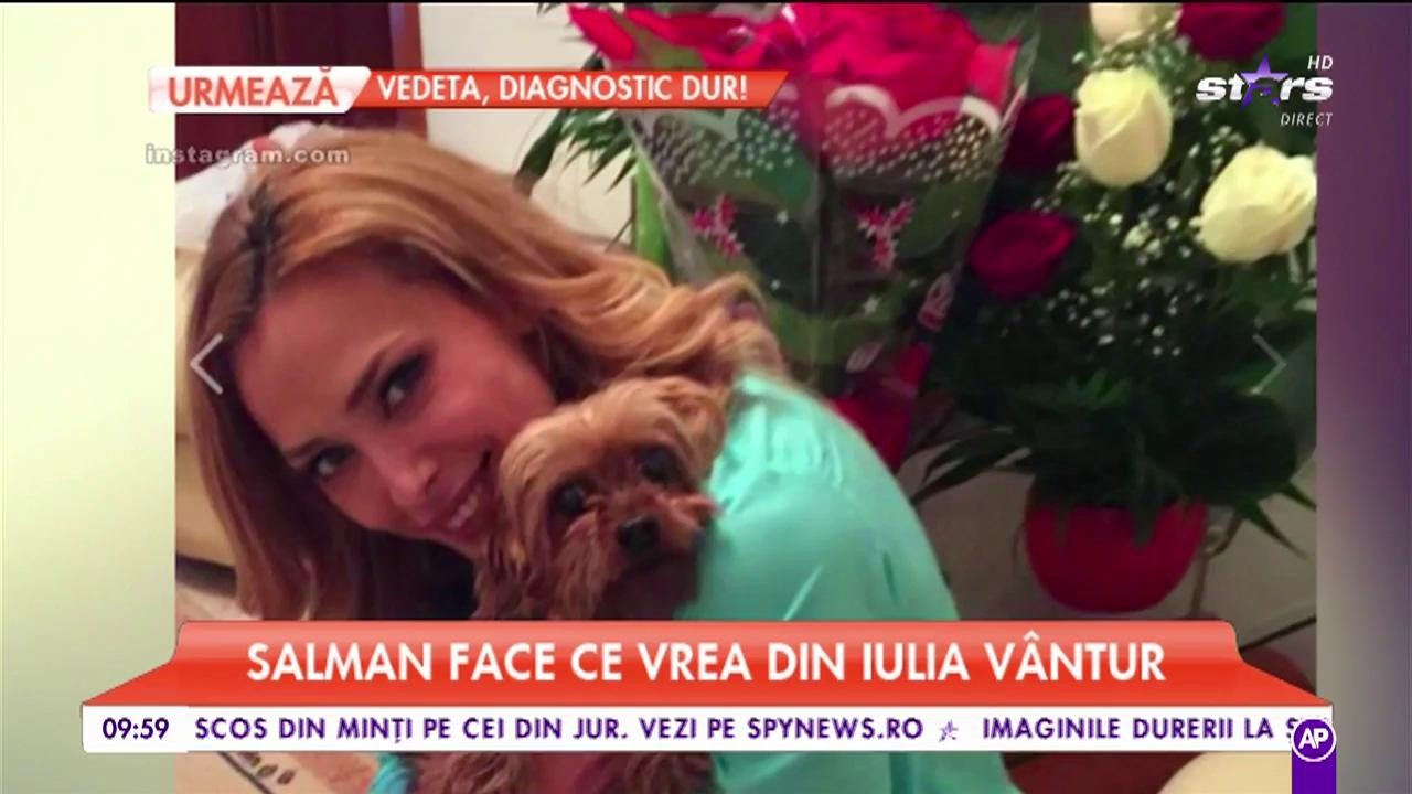 Iulia V&acirc;ntur, prezentă la petrecerea fratelui lui Salman Khan