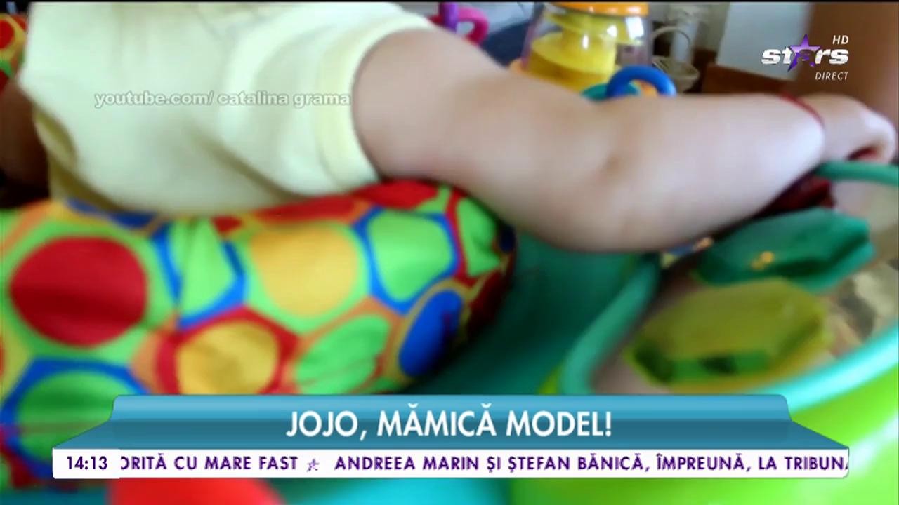 Jojo preferă alimentele proaspete din propria gospodărie