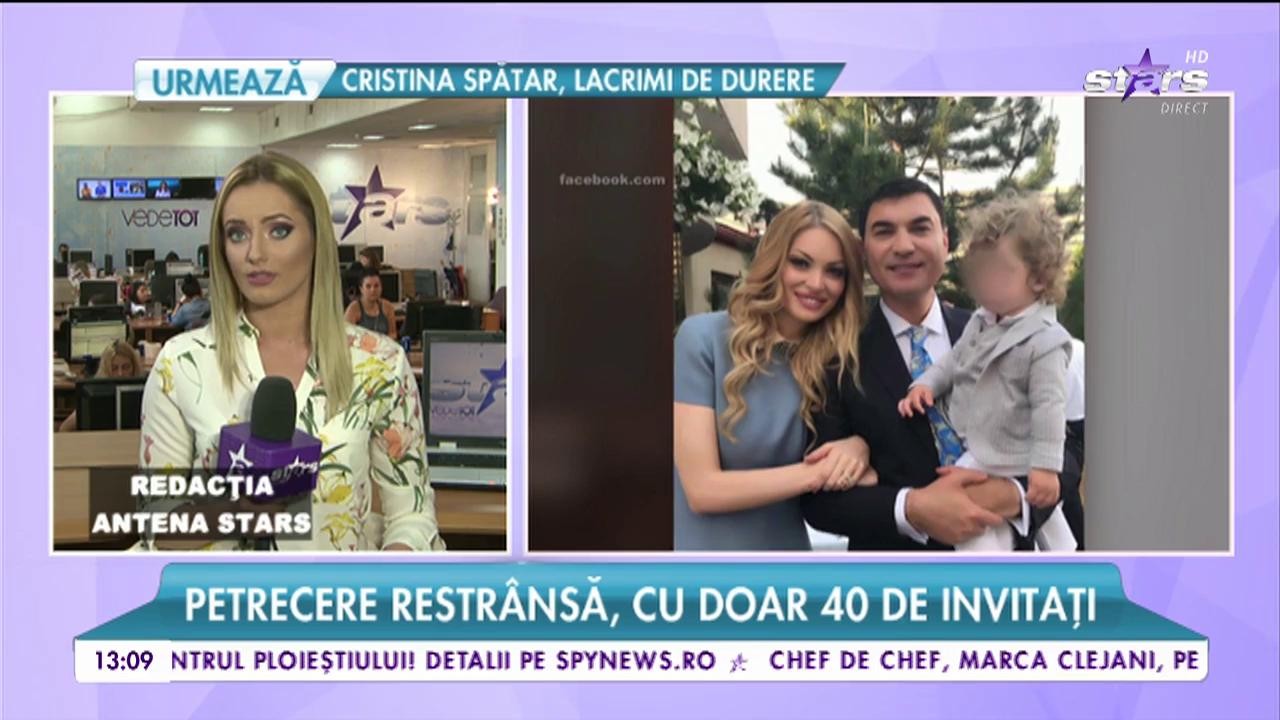 Moment important &icirc;n viaţa lui Cristi Borcea! Vedeta i-a tăiat micuţului Milan &icirc;n mare secret