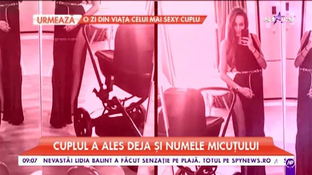 "Edan", numele ales de Gabi Enache și Lena pentru bebelușul lor
