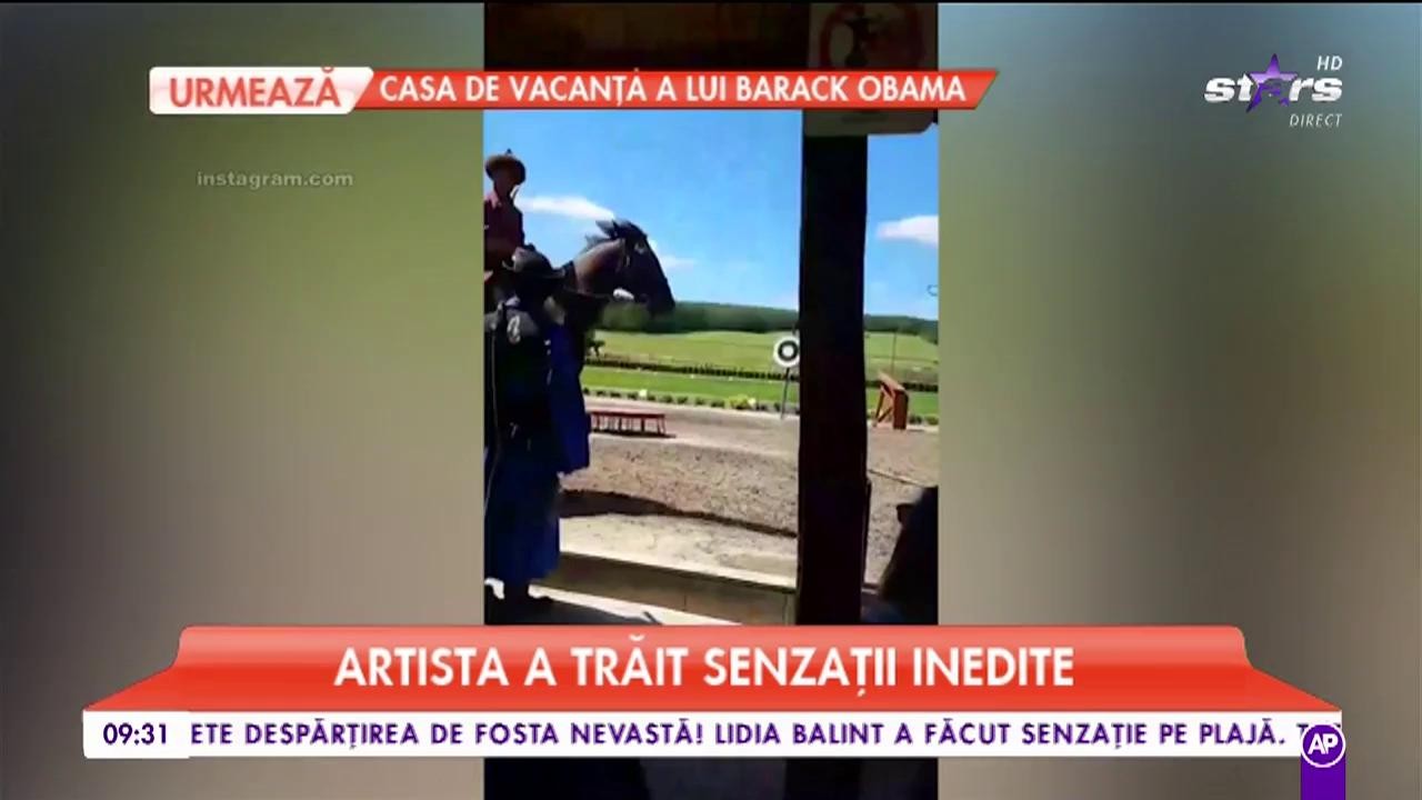Lidia Buble, senzații inedite &icirc;n vacanță