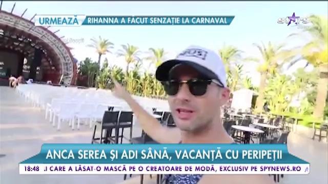 Adi S&icirc;nă și Anca Serea, vacanță cu peripeții &icirc;n Turcia