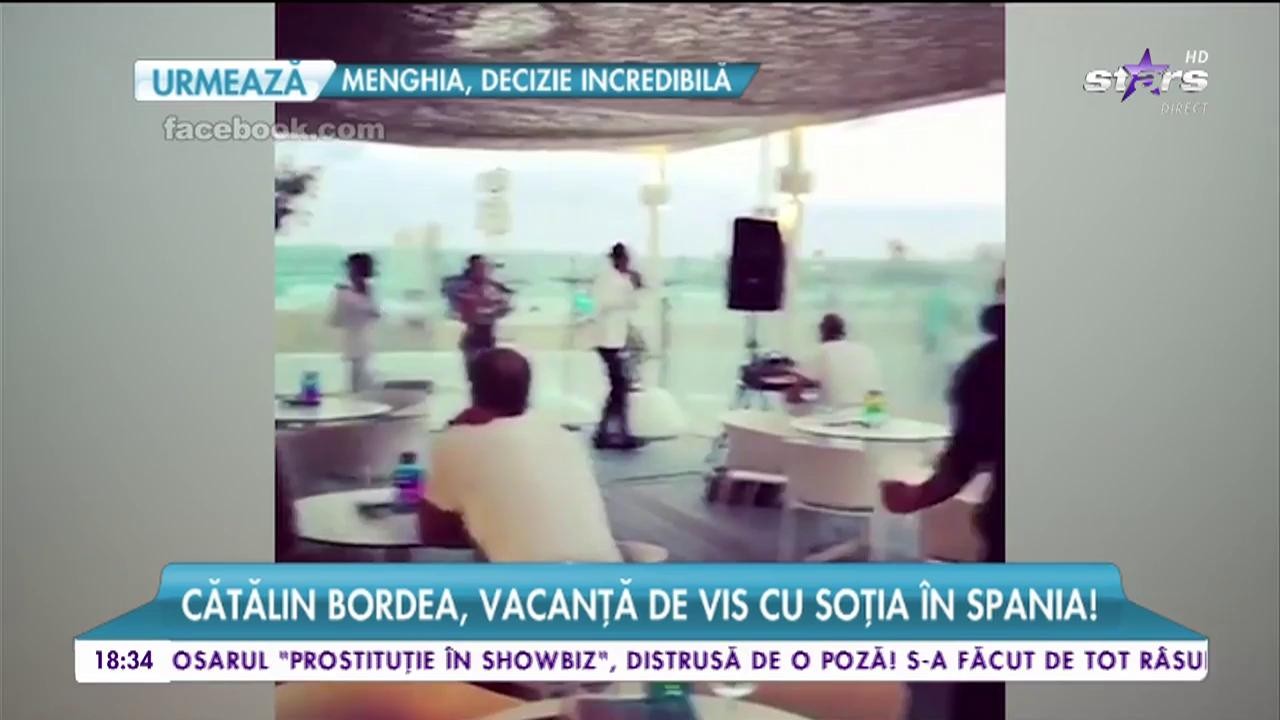 Cătălin Bordea, vacanță de vis cu soția &icirc;n Spania