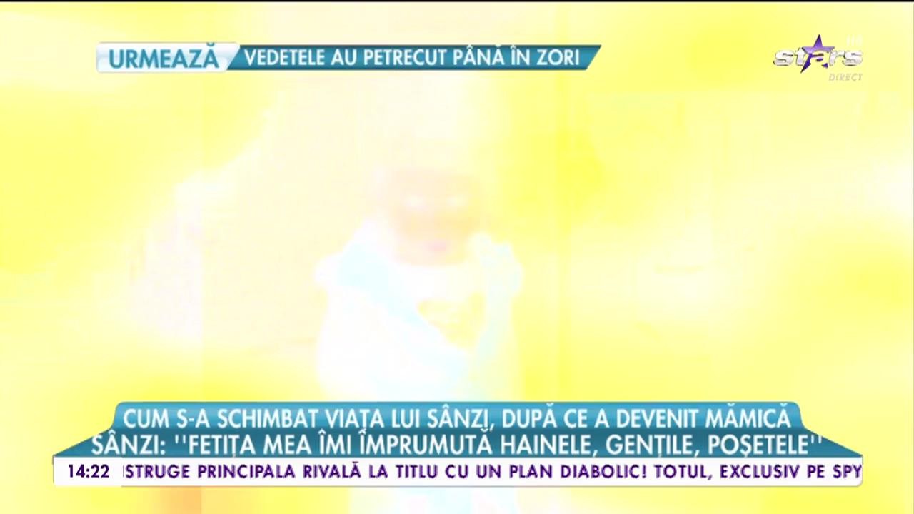 Viața S&acirc;nzianei Buruiană s-a schimbat complet de c&acirc;nd a devenit mamă