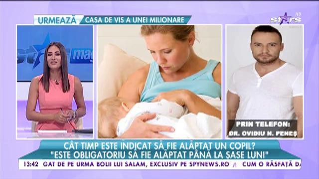 S&acirc;nziana Buruiană &icirc;ncă alăptează, deși fiica sa are aproape doi ani