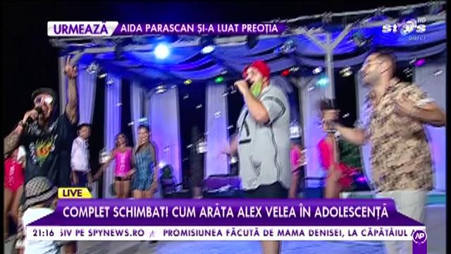 Alex Velea, show în direct cu Dominic! Băieţelul lui şi al Antoniei este deja un artist