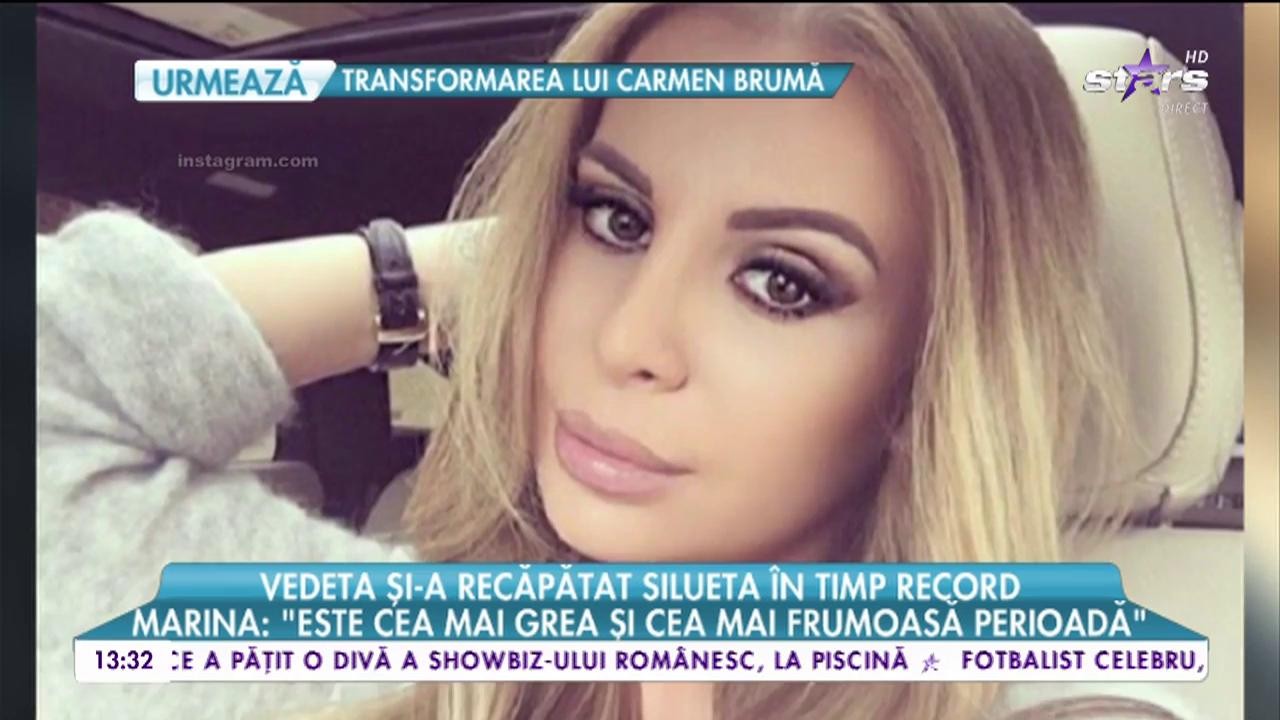 Marina Dina, mamă la puterea a doua