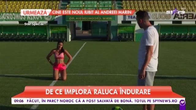 Raluca Dumitru, &icirc;n genunchi &icirc;n fața lui Dacian Varga