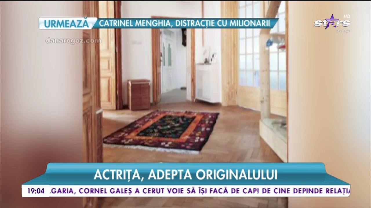 Dana Rogoz &icirc;și prezintă casa de basm
