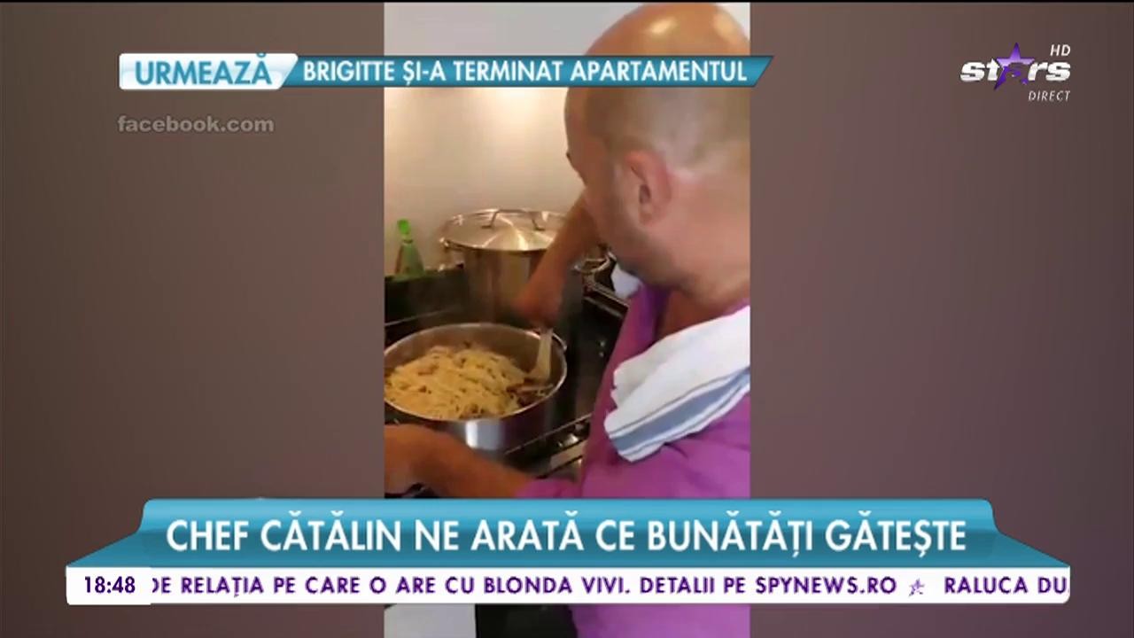 Chef Scărlătescu ne arată ce bunătăți gătește pe mare