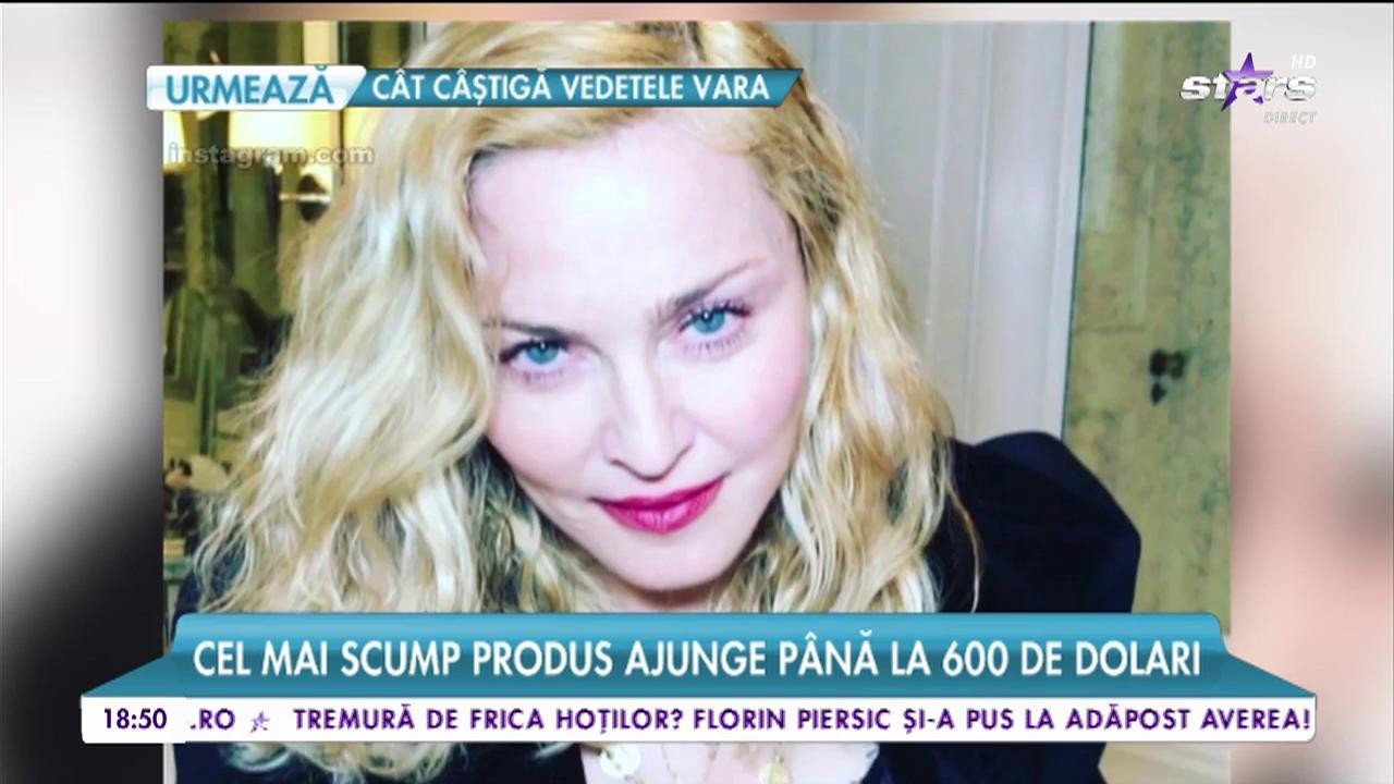 Madonna &icirc;și lansează propriul brand de produse
