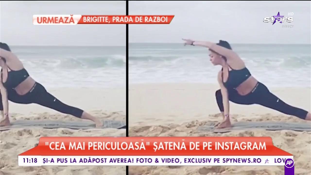 &rdquo;Cea mai periculoasă&rdquo; șatenă de pe Instagram