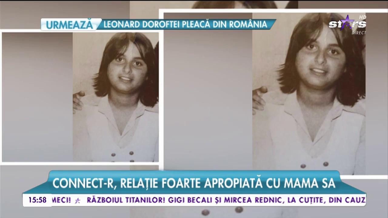 Connect R, relaţie foarte apropiată de mama sa: "C&acirc;nd era mic, voia să se facă preot!"