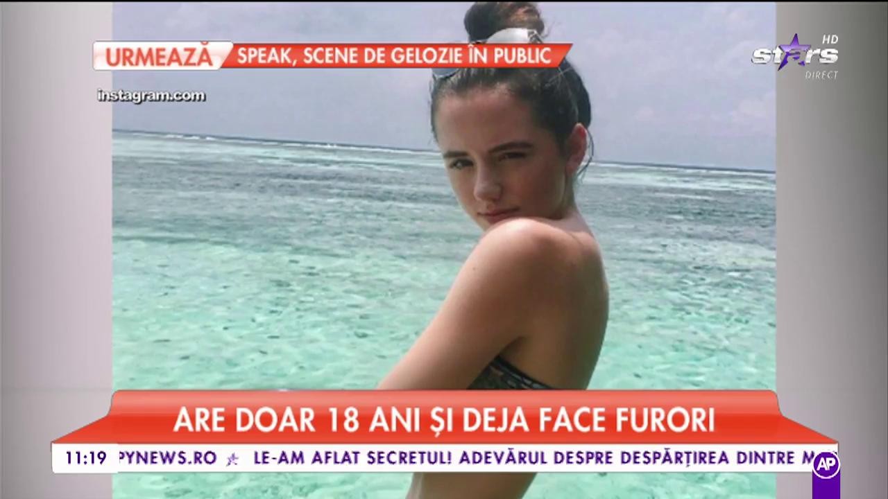 Fata lui Kate Backinsale &icirc;i calcă pe urme mamei