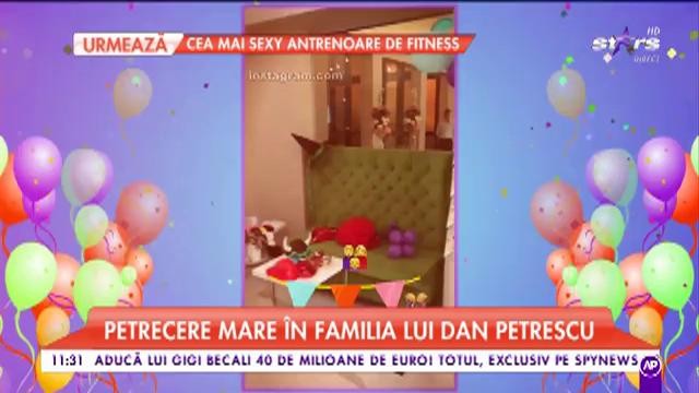 Petrecere mare &icirc;n familia lui Dan Petrescu