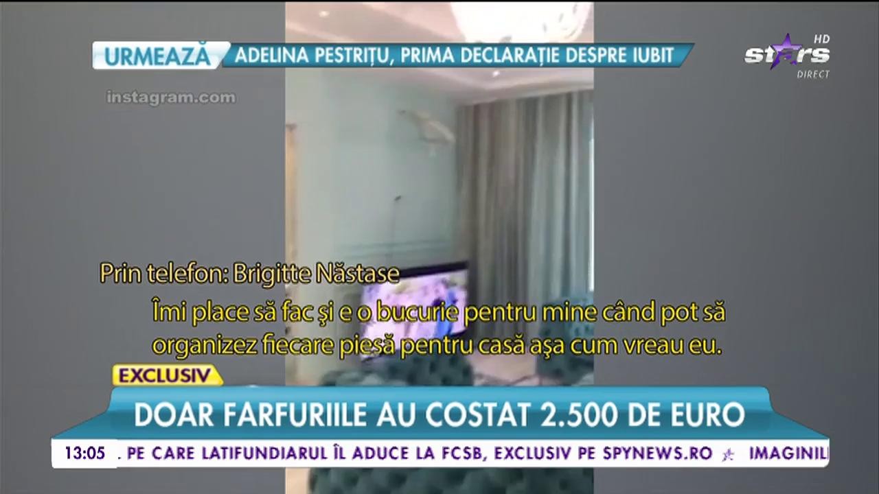 Brigitte Năstase vrea să-și picteze pescăruși pe tavan