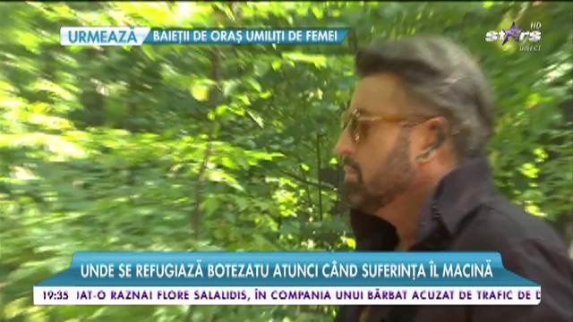Cătălin Botezatu, shooting foto &icirc;n pădure... pe cal!
