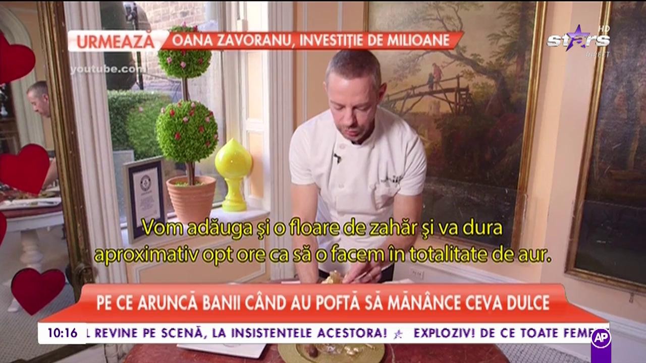 Desertul vedetelor este &icirc;mbrăcat &icirc;n... foiţă de aur! Tom Cruise şi Jay-Z se bucură de un asemenea deliciu