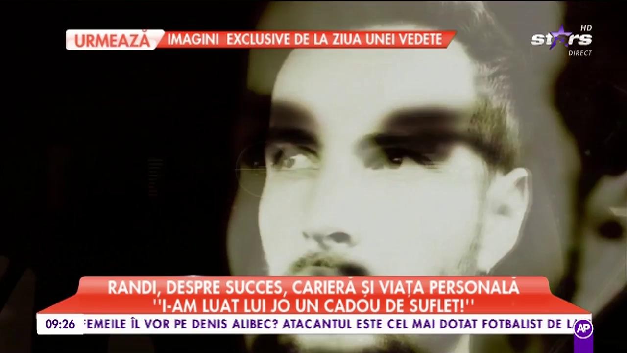 Randi, despre succes, carieră şi viaţa personală