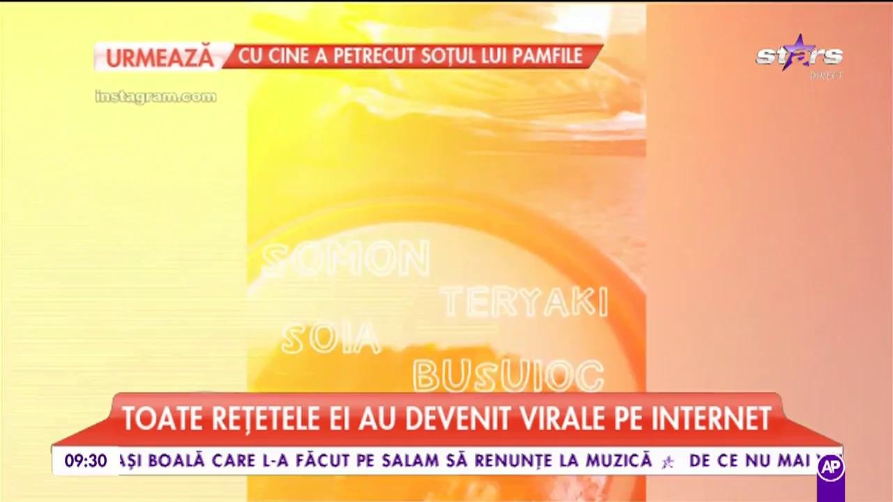 Anna Lesko, pasiune pentru gătit