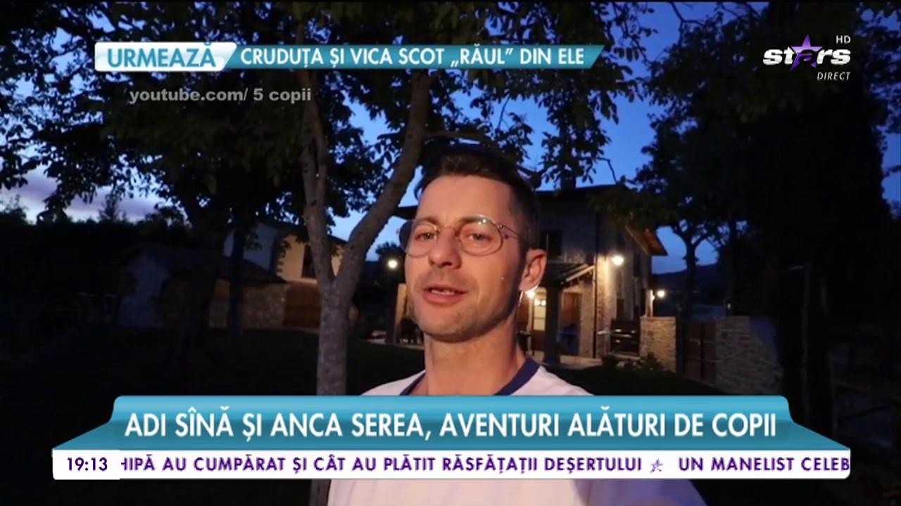 Anca Serea şi Adi S&icirc;nă, aventuri &icirc;n Toscana alături de copii