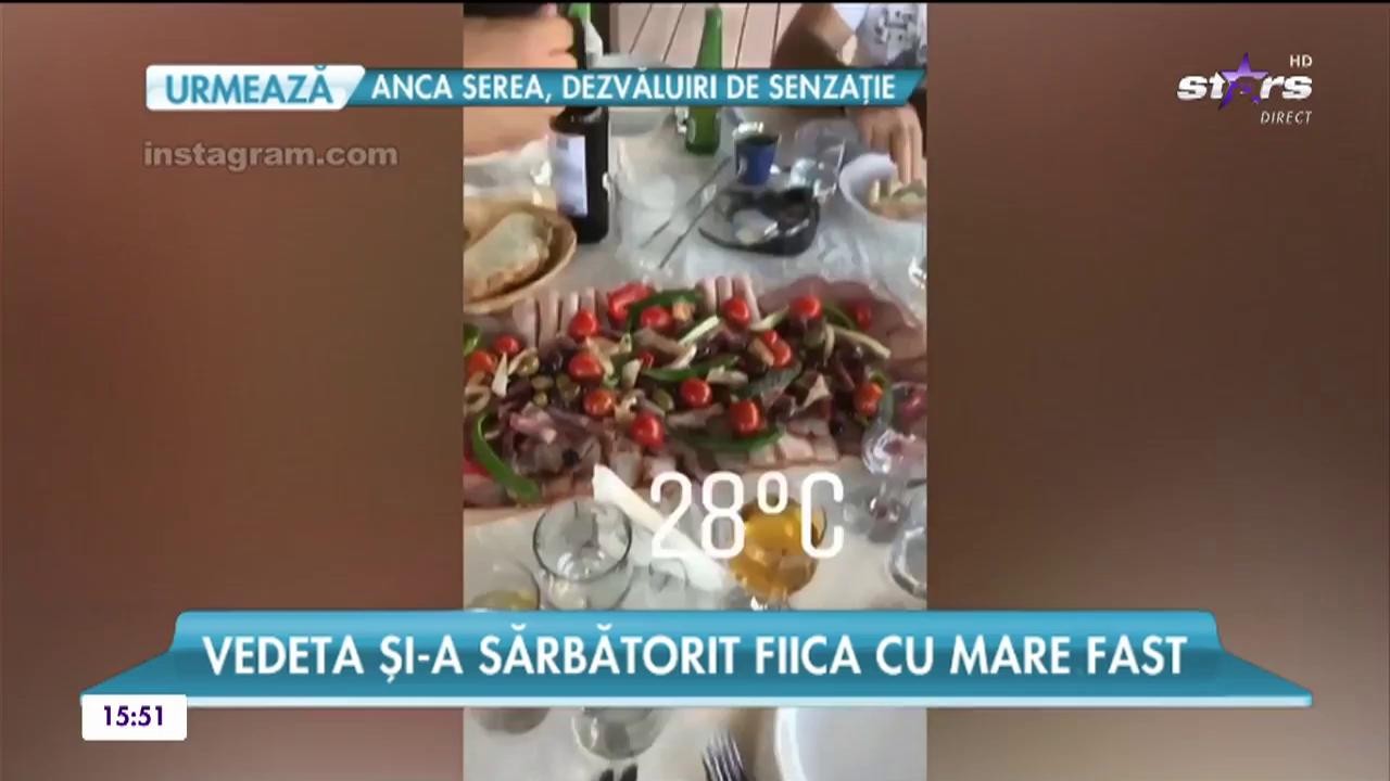 Petrecere mare &icirc;n familia Ana Mariei Prodan