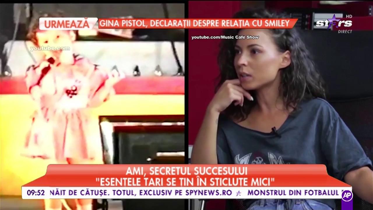 Ami, despre greutăţile de la &icirc;nceputul carierei