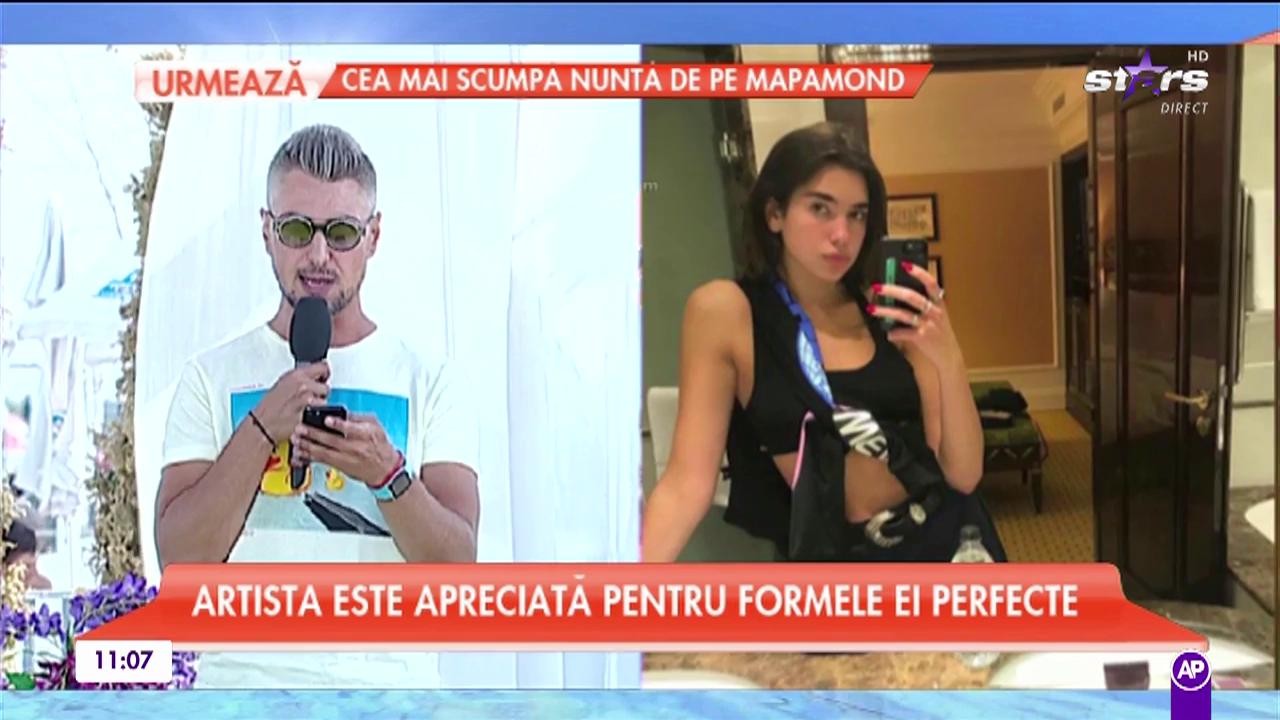 Dua Lipa, apreciată pentru formele ei perfecte