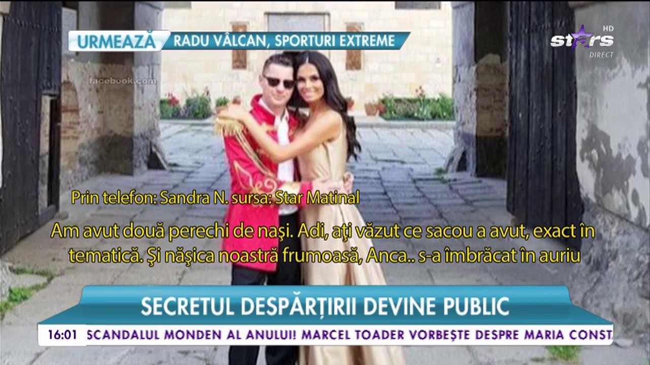 Anca Serea şi Adi S&icirc;nă au fost naşi pentru "Frumoasa şi Bestia"