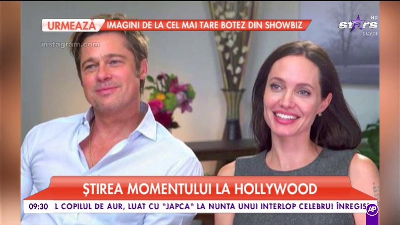 Știrea momentului la Hollywood! Angelina Jolie şi Brad Pitt se &icirc;mpacă, dar nu renunță la divorț
