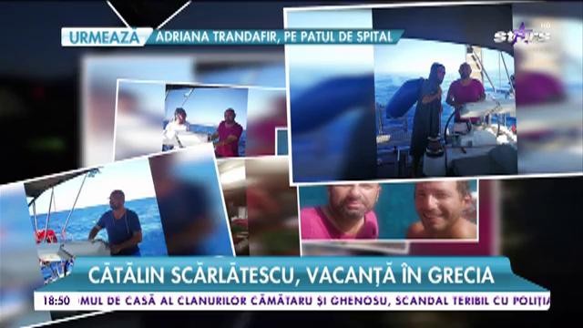 Chef Cătălin Scărlătescu se răsfaţă &icirc;ntr-o vacanţă de lux &icirc;n Grecia