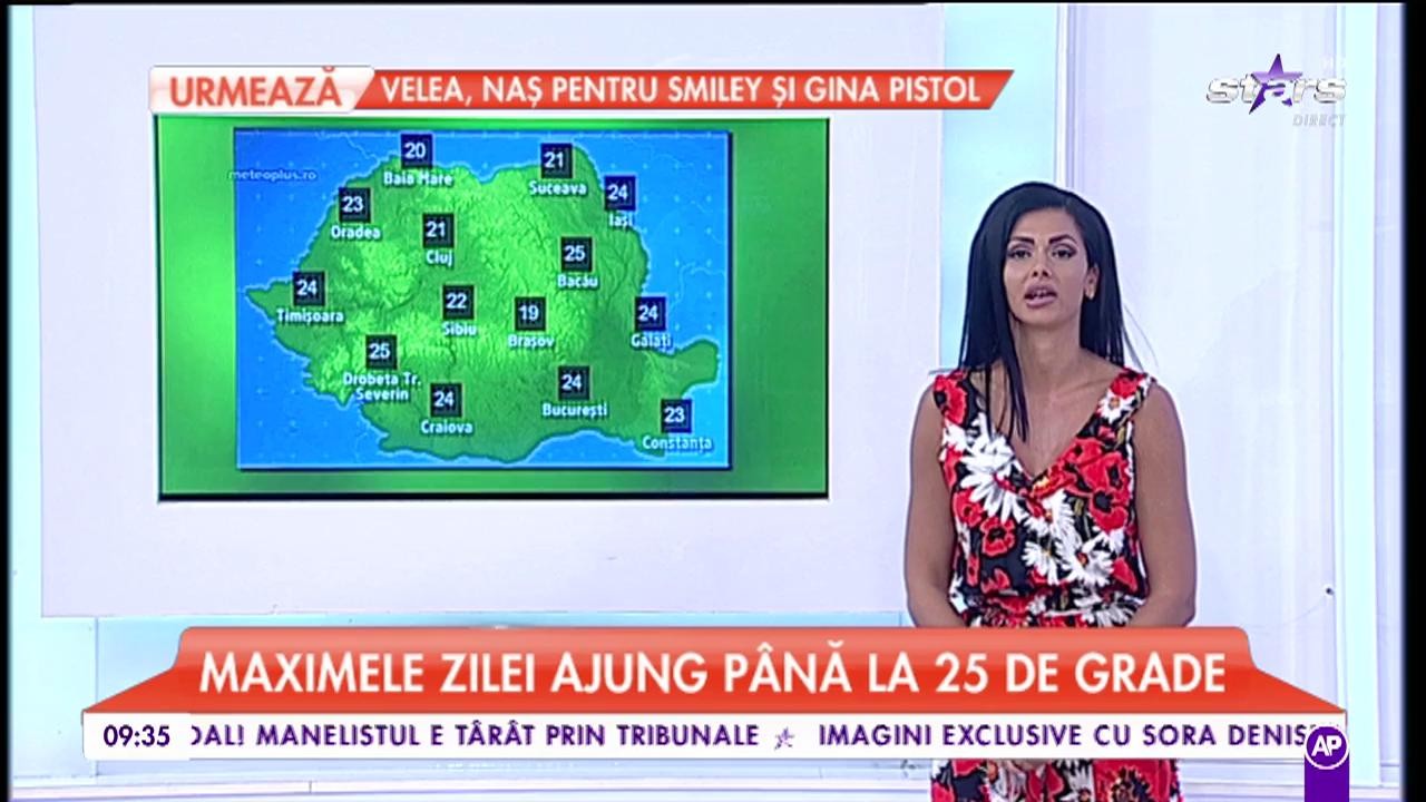 Vremea zilei 6 septembrie 2017. Maximele zilei ajung p&acirc;nă la 25 de grade