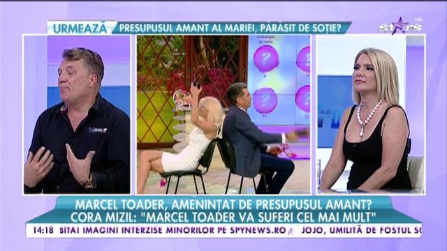 Marcel Toader, amenințat de presupusul amant!?
