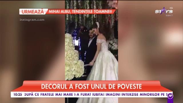Nuntă de cinci stele &icirc;n Cairo! Mireasa a purtat bijuterii cu diamante