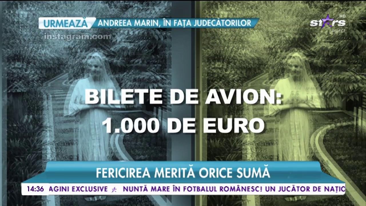 Sandra N are o lună de miere de vis &icirc;n Maldive