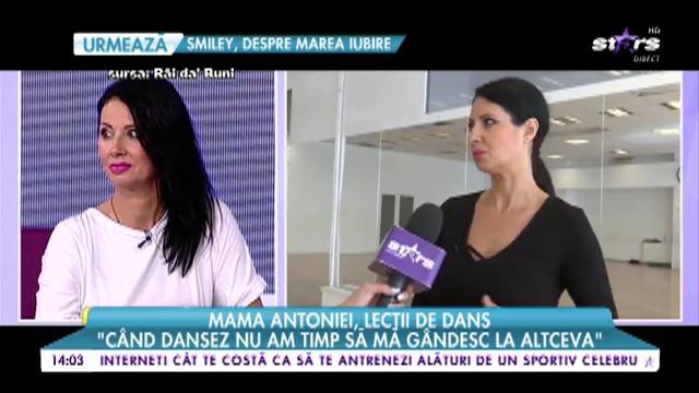 Dansul, marea pasiune a mamei Antoniei