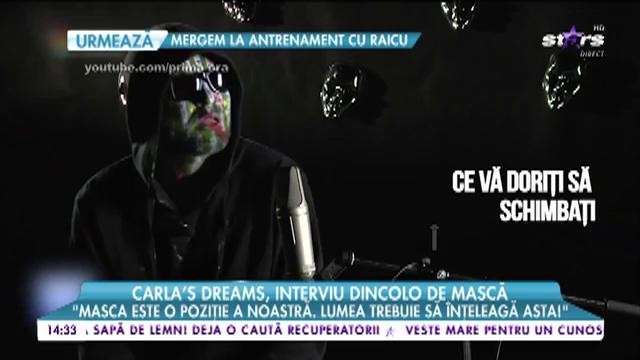 Carla's dreams, interviu dincolo de mască: "Iubirea, nu poate fi fără dramă"