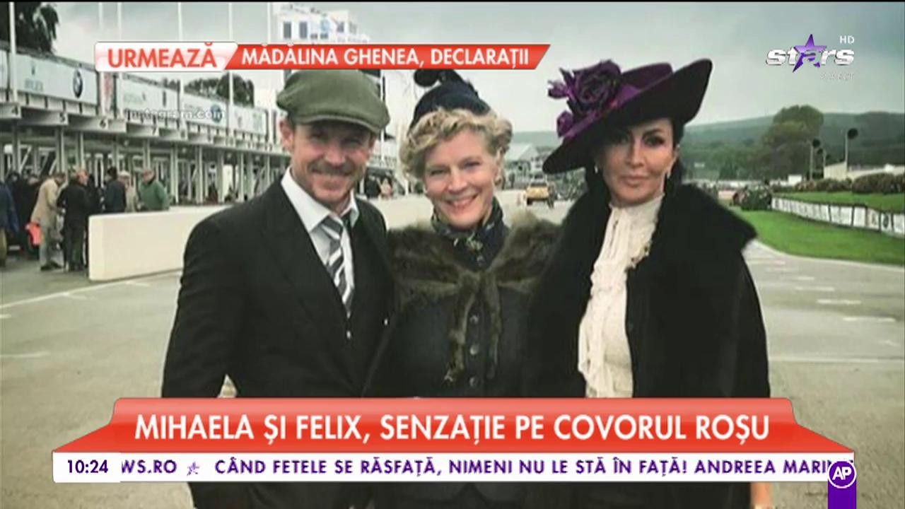 Mihaela și Felix au făcut senzaţie pe covorul roșu la un eveniment important