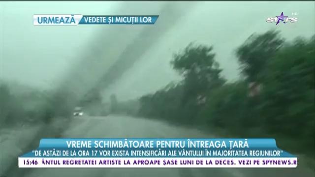 Meteorologii anunță vreme schimbătoare pentru &icirc;ntreaga țară