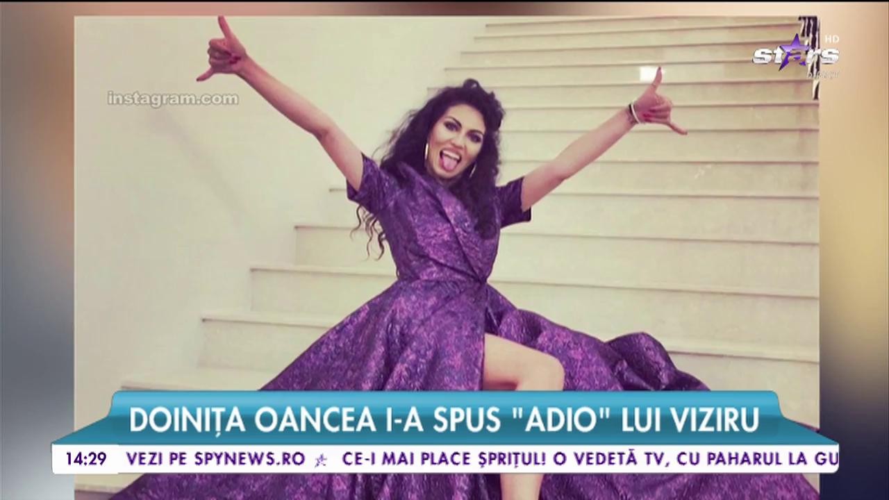 Doinița Oancea i-a spus &bdquo;adio&rdquo; lui Augustin Viziru