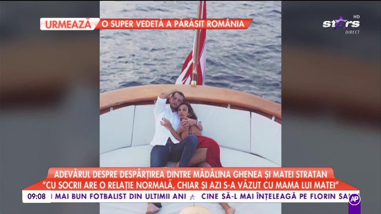 Adevărul despre despărțirea dintre Mădălina Ghenea și Matei Stratan: &bdquo;Mădălina locuiește acum cu mama ei&rdquo;