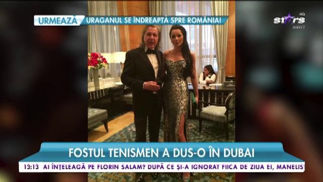 Brigitte se răsfață cu tot ce este mai bun. Fostul tenismen, Ilie Năstase, a dus-o &icirc;n Dubai