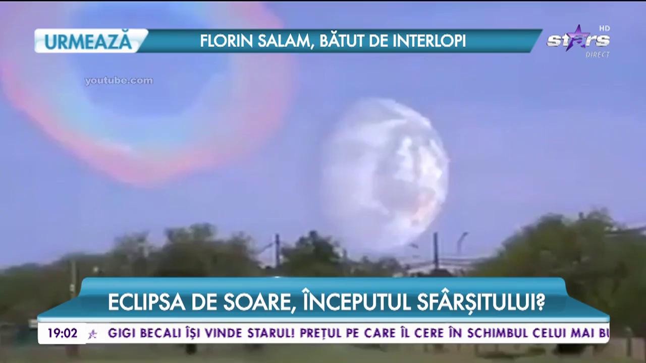 Eclipsa de soare, &icirc;nceputul sf&acirc;rșitului?